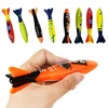 Kids Summer Shark Rocket Throwing Toy Swimming Pool Dive Game Water Fun Games Pool Toys Baby Water Educational Bath Toys Gifts 3