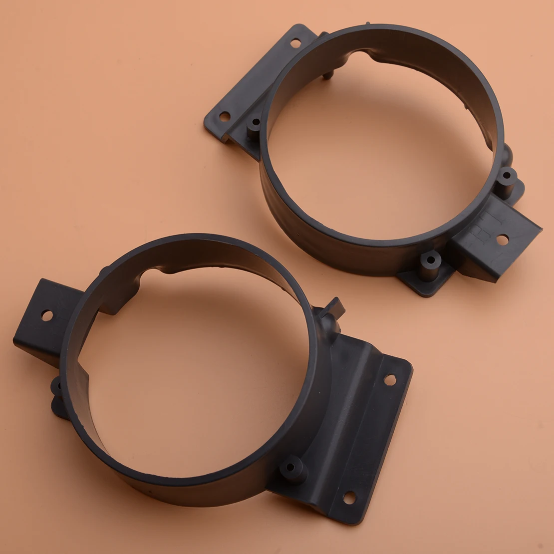 Front Fog Light Lamp Bracket Fit for Ford Transit Mk7 2006 2007 2008 2009 2010 2011 2012 2013 2014 1Pair fog lamp frame cover headlight mounting brackets