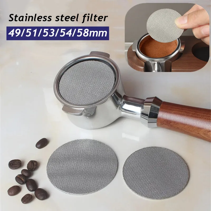 Coffee Filter Screen 58mm Coffee Powder Bowl Filter 54mm Coffee