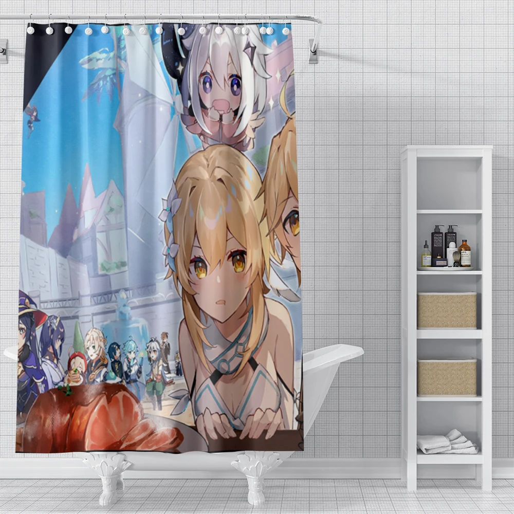 home shower curtains for bathroom Landscape animals waterproof fabric bathroom Curtains modern shower curtain 180x200 240x200 3