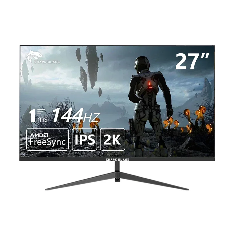 Monitor Portatile 1440P 144Hz Computer Desktop Pc 27 Pollici Ips Desktop Curvo Gaming