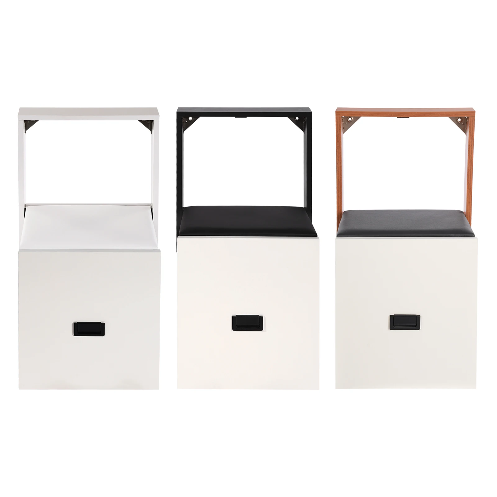 Faltbarer Schuhwechselhocker, Wandhocker, Schuhwechselhocker, ultradünner Klappstuhl – Detail 14