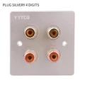 4 Ports silver