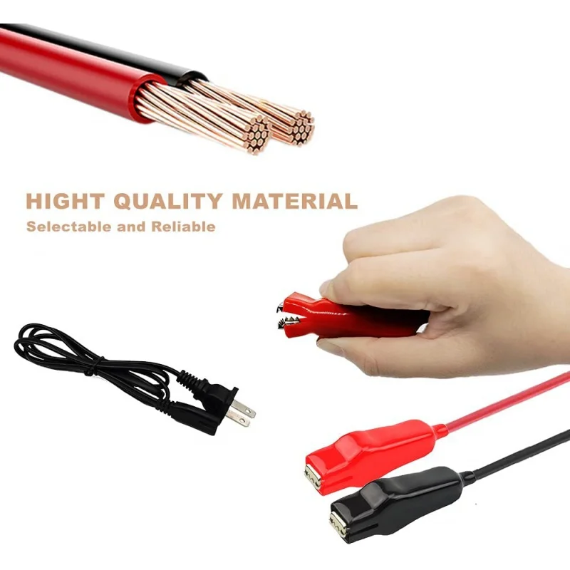 LiFePO4 배터리 충전기, 스마트 14.6V 충전기, 리튬 철 인산염 충전식 배터리, 14.6V 5A 10A, 12.8V 4S