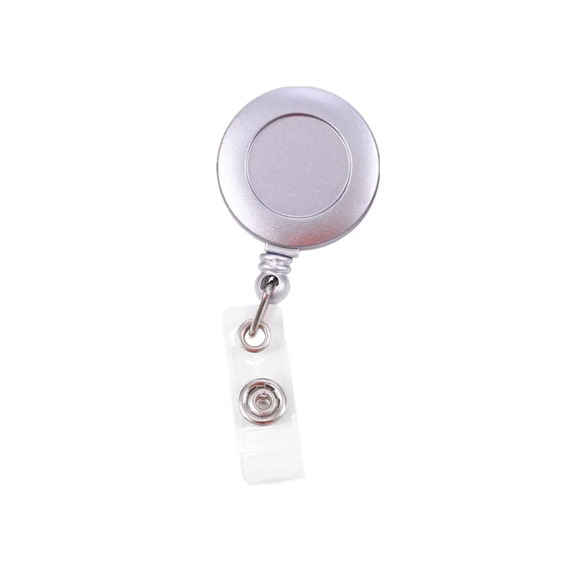 Silver Plastic Clip