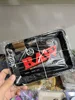 1pc,Dry Herb Rolling Tray,Metal,For Cigarette Roller Plate Tray,Storage Tinplate Smoke Accessories,18*12.5cm 1