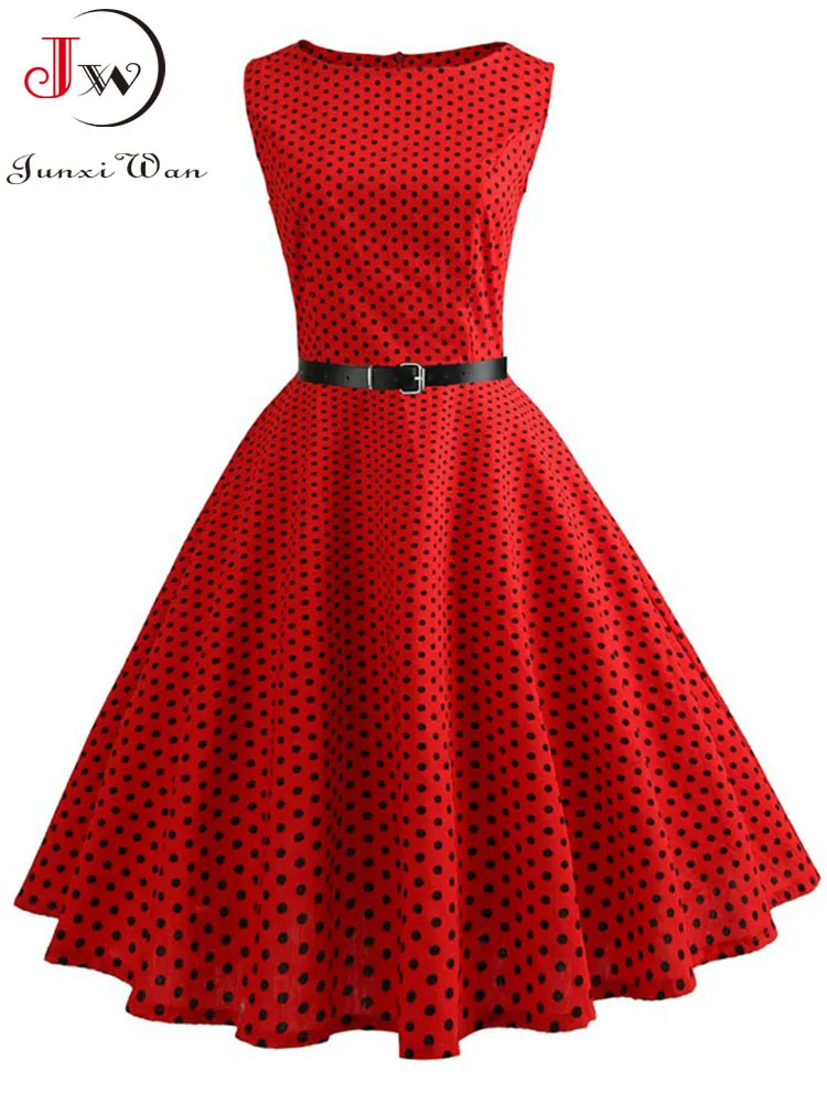 Vestidos informales de flores para Retro Vintage de los años 50 y 60, Rockabilly Swing, para fiesta del Día de San Valentín, 2022 - AliExpress Ropa de mujer