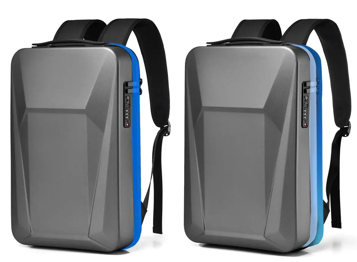 Silver backpack front