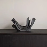 Figurines modernes d'intérieur élégantes, ornements de pièce, Sculptures et Figurines pour chambre à coucher, accessoires de décoration de salon 2