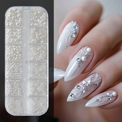 Sparkling Crystal Nail Art Rhinestones Kit with Tools (PH198)