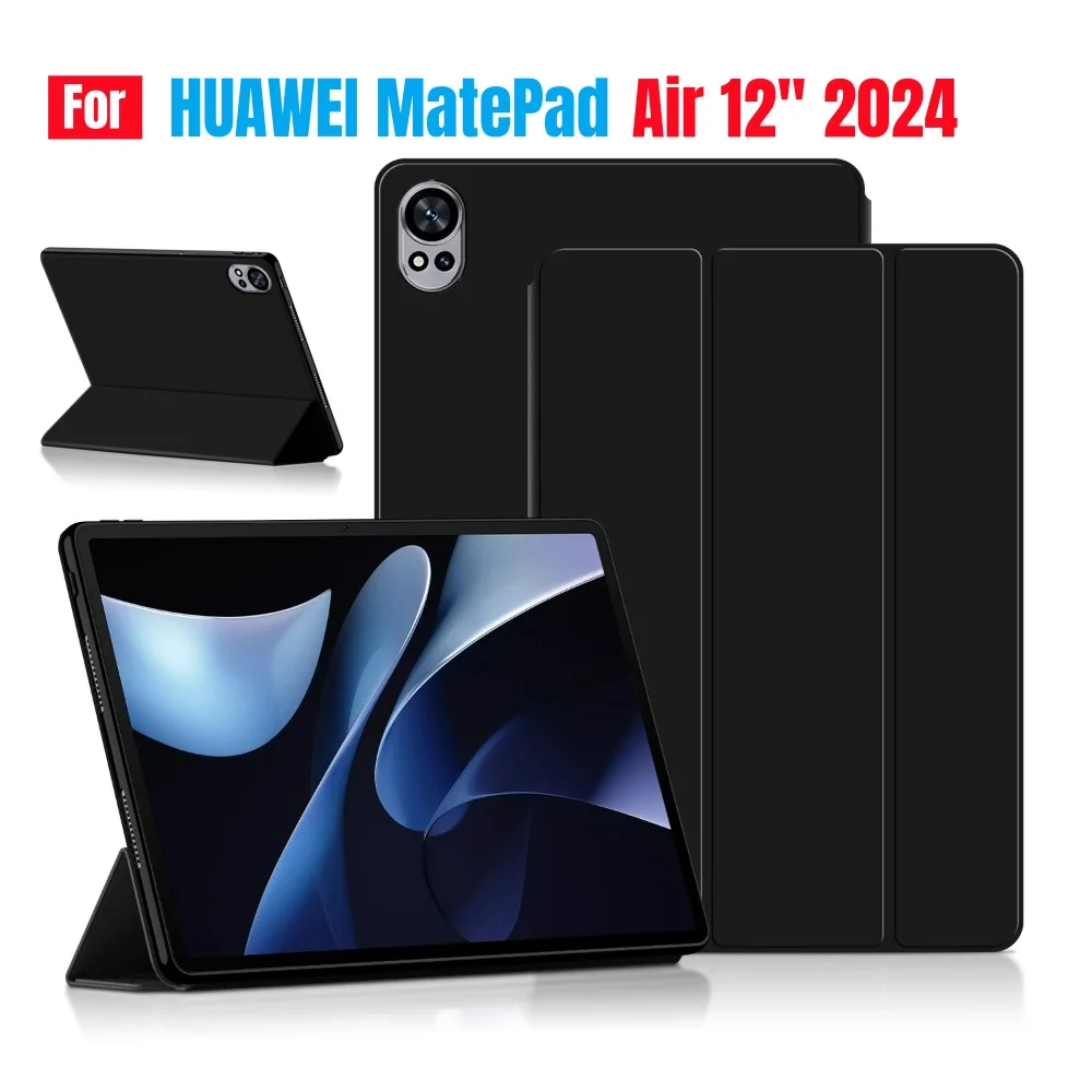 Tri-Folding Flip Stand Cover with Auto Sleep