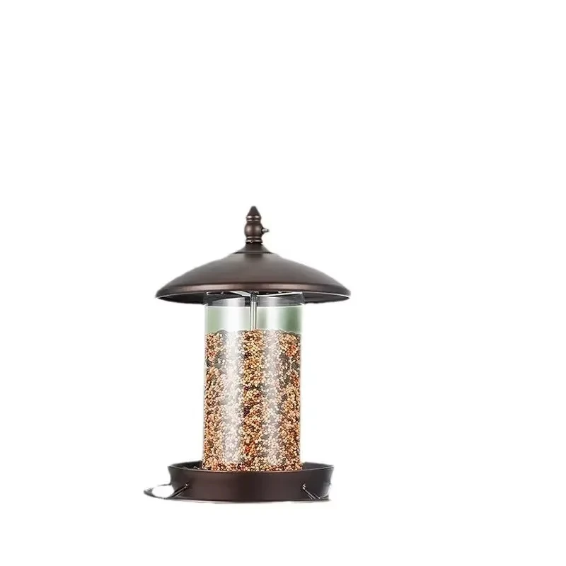 Anti-squirrel Hummingbird Feeder Hanging Standing Outdoor Courtyard Garden Bird Water Feeder Wild Bee Bird