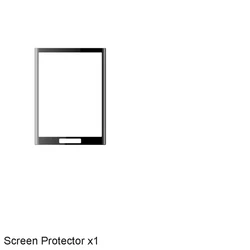 Curved Protective Soft Film and Silicone Case Cover with Lens Cap for E2184-Glass