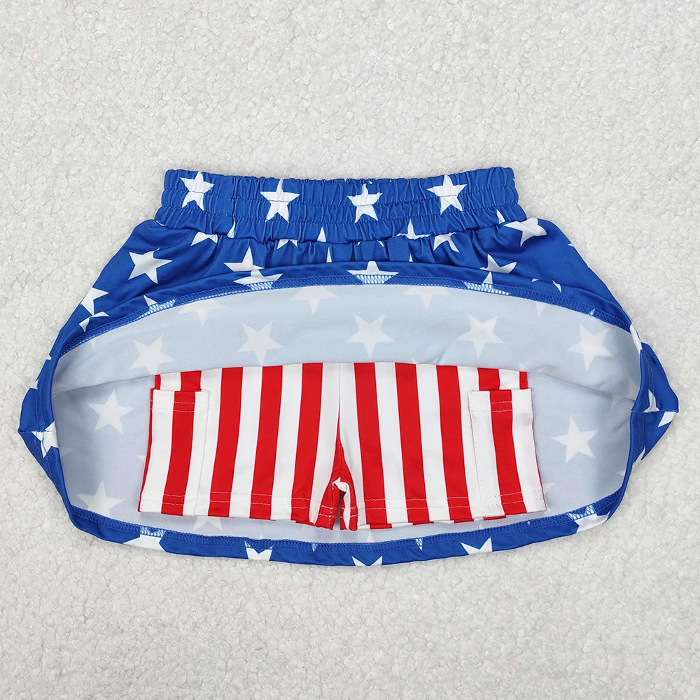 Hot Sale Baby Girls Skirts Pink Skort Shorts Fashion Kids Clothes Summer Girls Boutique Skirts Kid Children Clothing