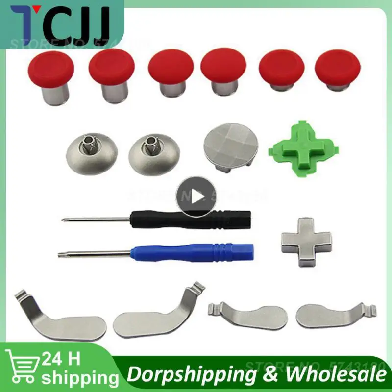 Pulsante Trigger Rana Elite Series 2 Paddle In Metallo Gamepad Thumb Grips Stick Analogico Elite 2 Parti