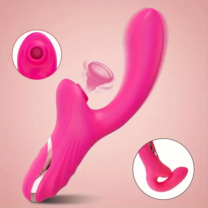 Sucking Vibrator For Clitoral G Spot Stimulation Adult Sex Toys For Women Couple Vibrating With 10 Vibration Mode Dildo Sex Toy