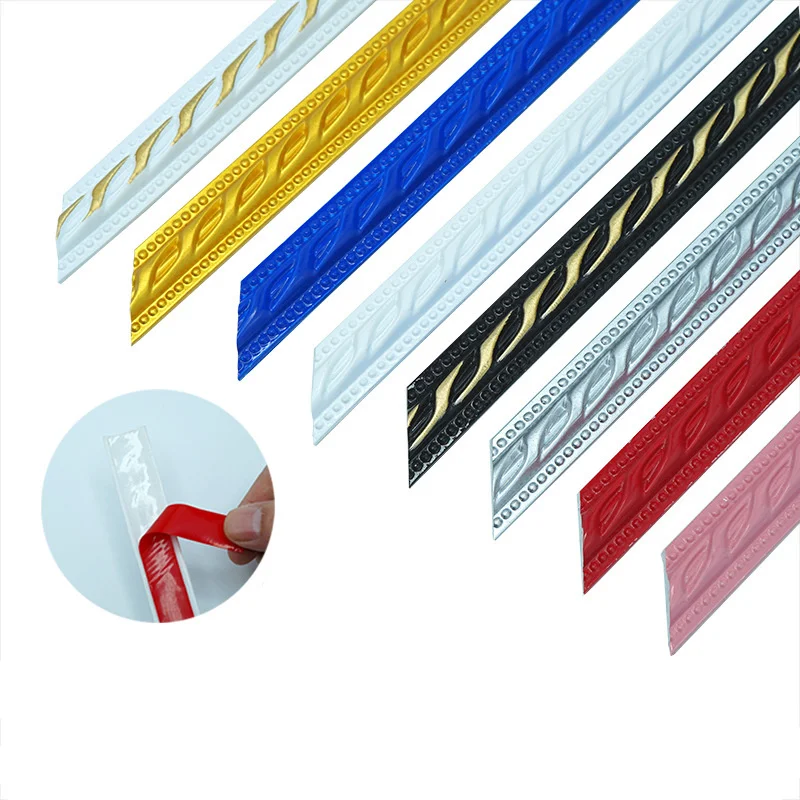 

3D Flexible Wall Decoration Strips Self Adhesive Bendable Ribbon Rope Panel Moulding TV Backgrounds Mirror Frame Trim Home Decor