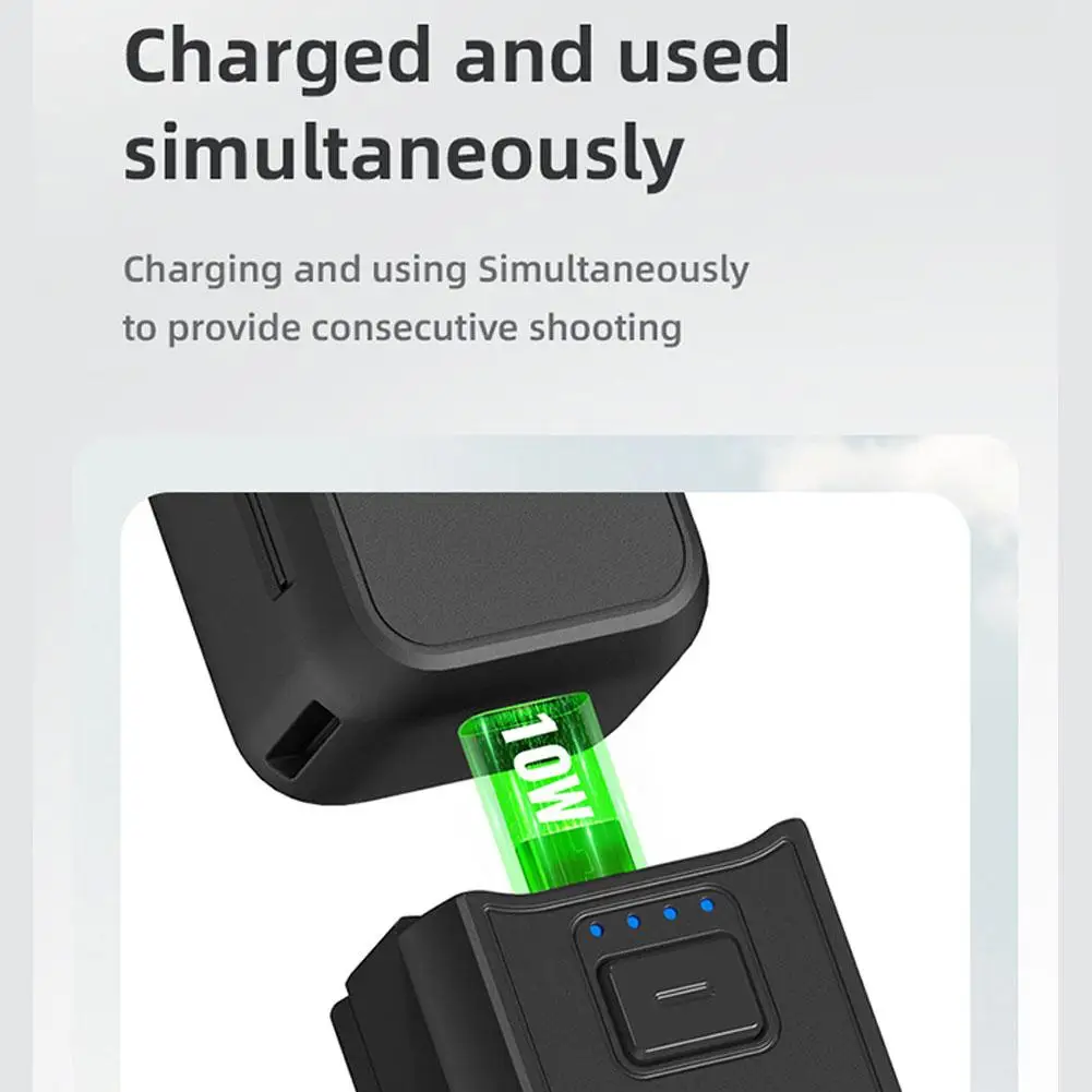 Description Picture 4 of itemBattery Handle Grip for dji Osmo Pocket 3 Portable Power Bank Grip Portable Charger Charging Selfie Vlog Attachment G5b6