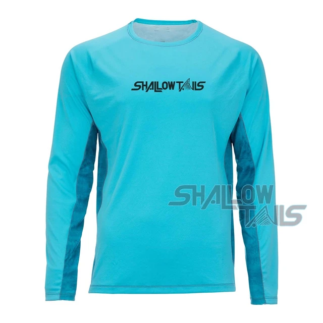 Shallow Tails Fishing Shirt Long Sleeve UV Protection Outdoor