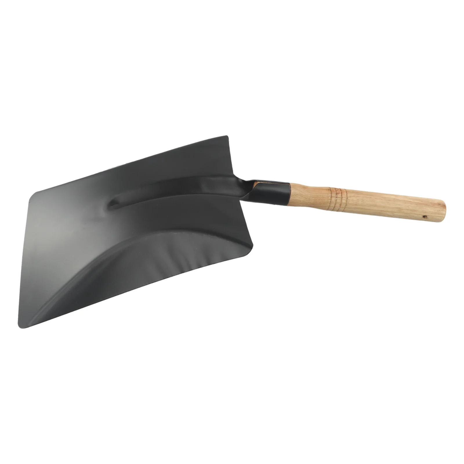 Ash Removal Tool 1 Pcs Household Commodity Parts Indoor Chimney Shovel Ash Shovel 40 Cm Fireplace Cleaning Iron Material Steel Dustpan