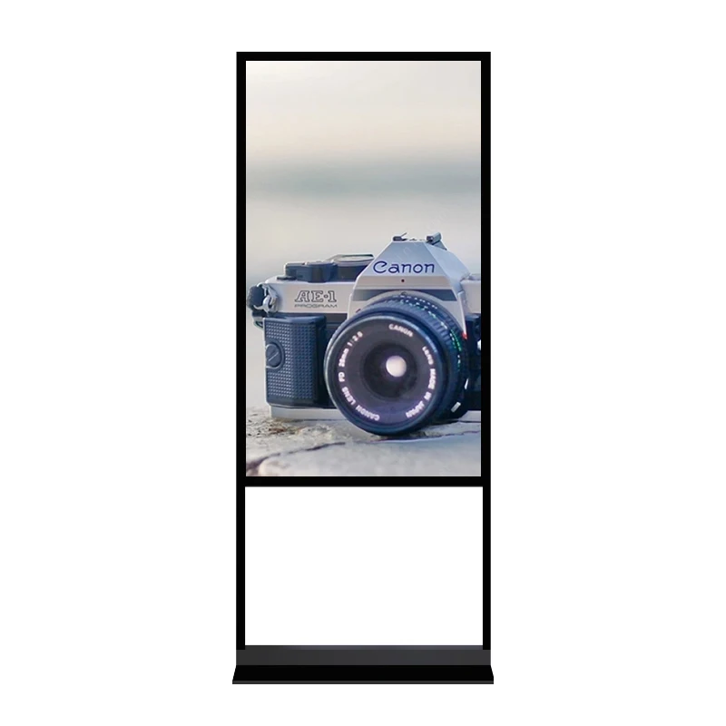 

Ultra Thin Design Android Full HD Floor Standing LCD Advertising Digital Signage Display