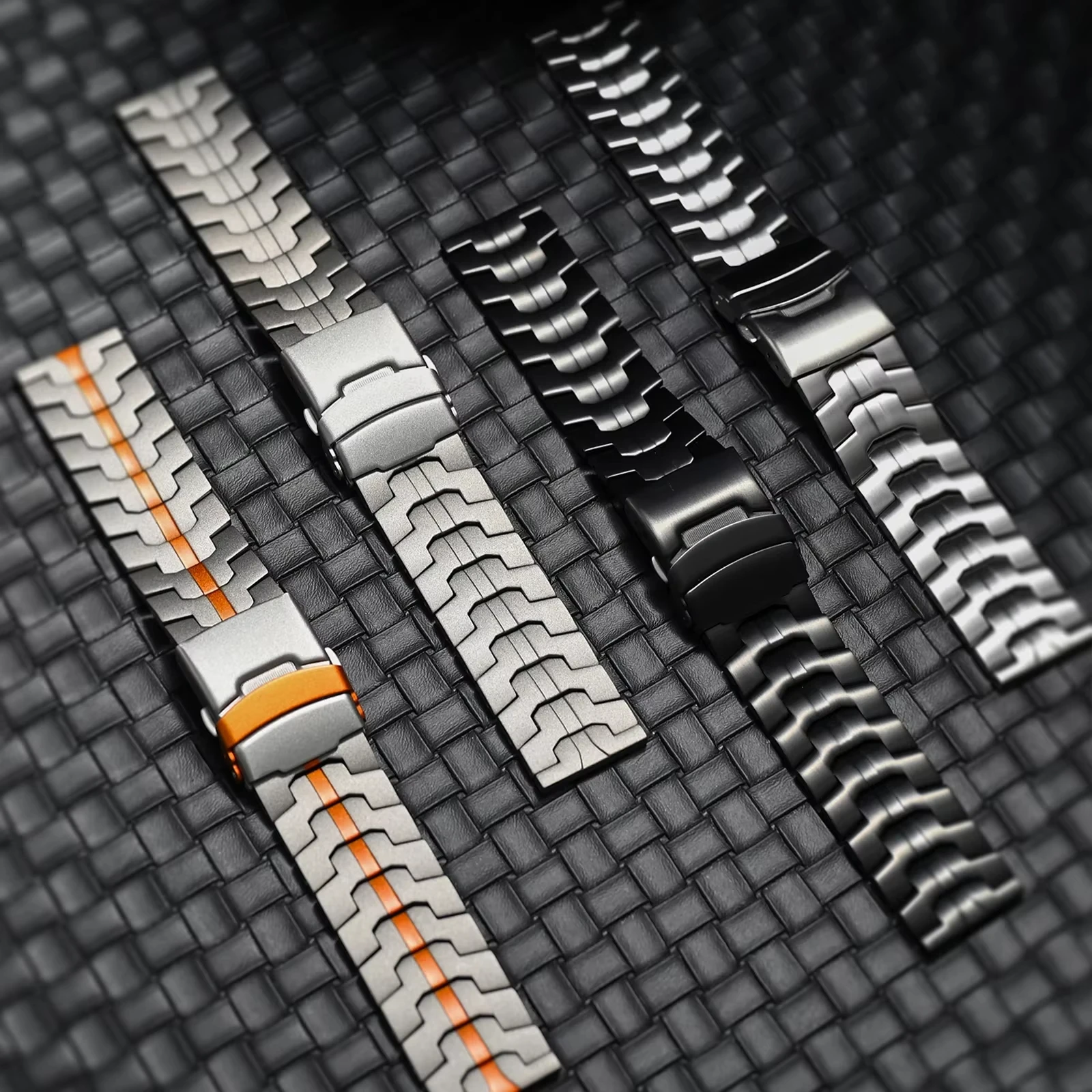 Stainless Steel Strap - 22mm Premium Watch Bracelet