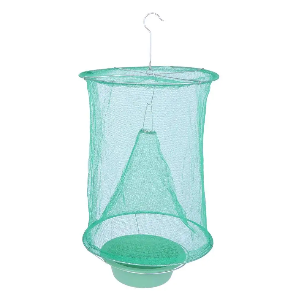

Outdoor Foldable Hanging Mosquito Insect Mesh Net Catching Fly Trap Cage