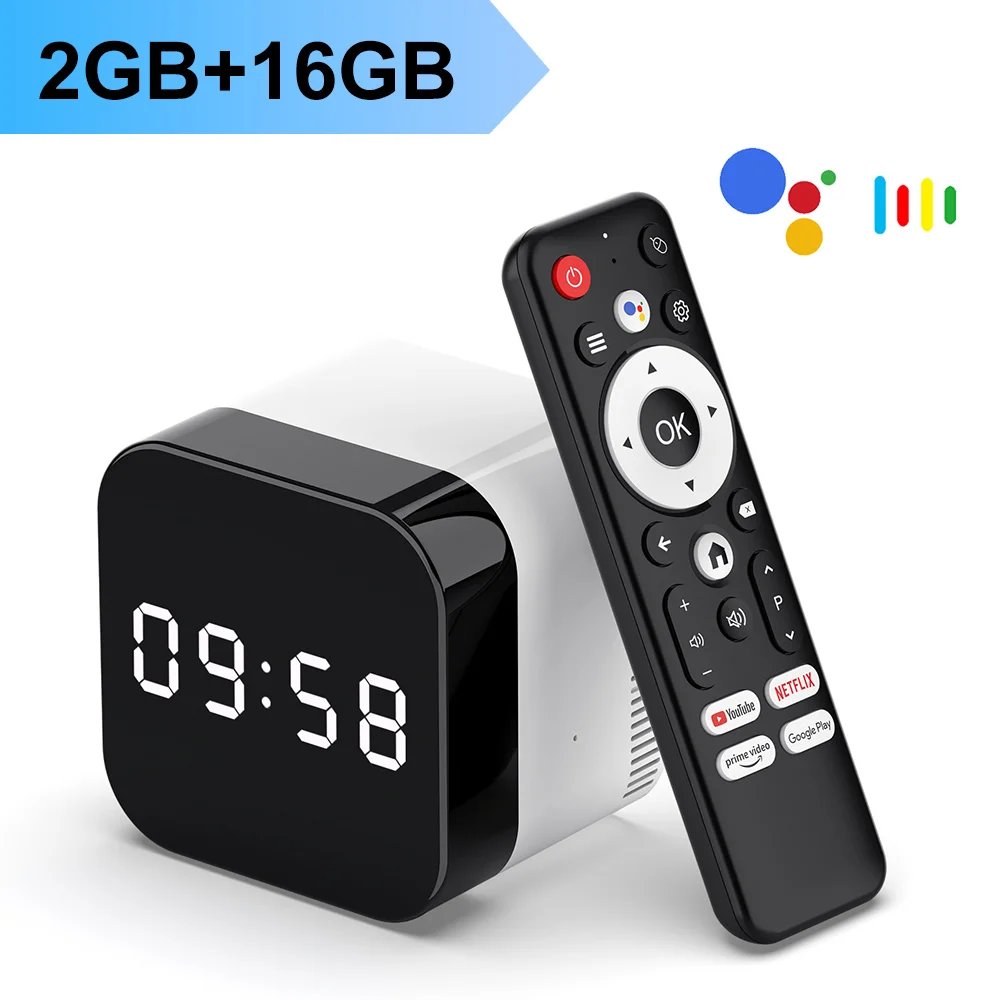 مشغل الوسائط أندرويد 14.0 H96 MAX TV Box أندرويد 1...