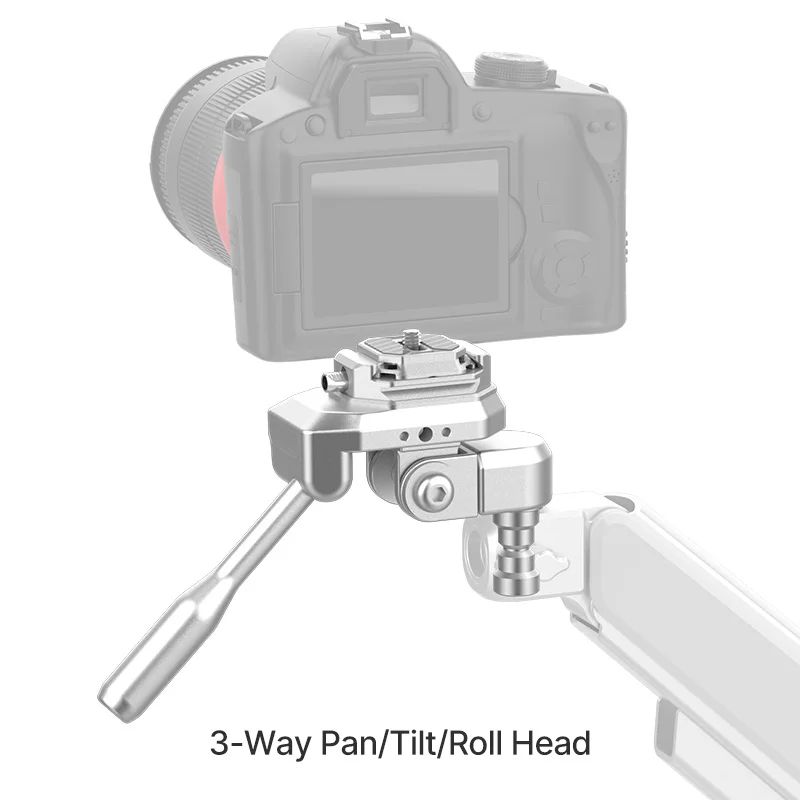 

FALCAM Lightweight Fluid Video Head Geartree Professional Hydraulic 3D PTZ for Video Aluminum PTZ Panoramic Shooting Head
