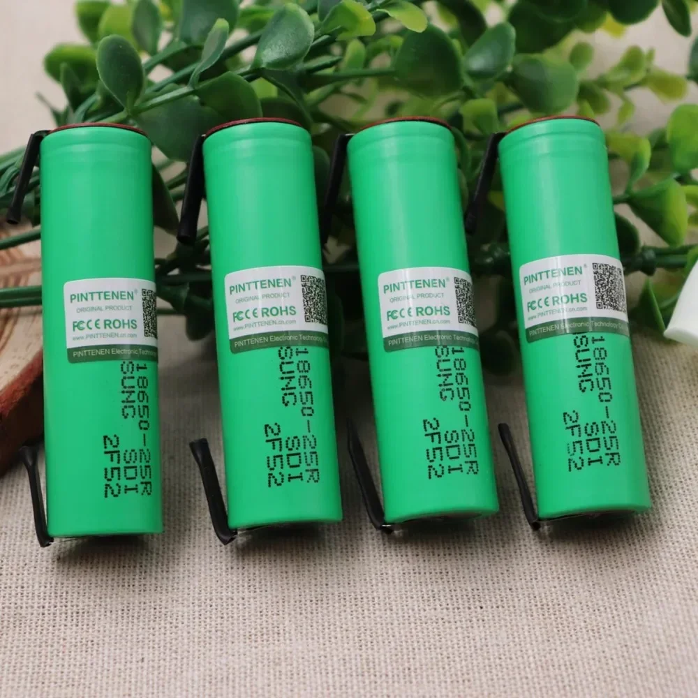 

2/3/4/6/10 PCS 100% Original For 18650 2500mah Battery INR18650 25R 20A Discharge Lithium Batteries
