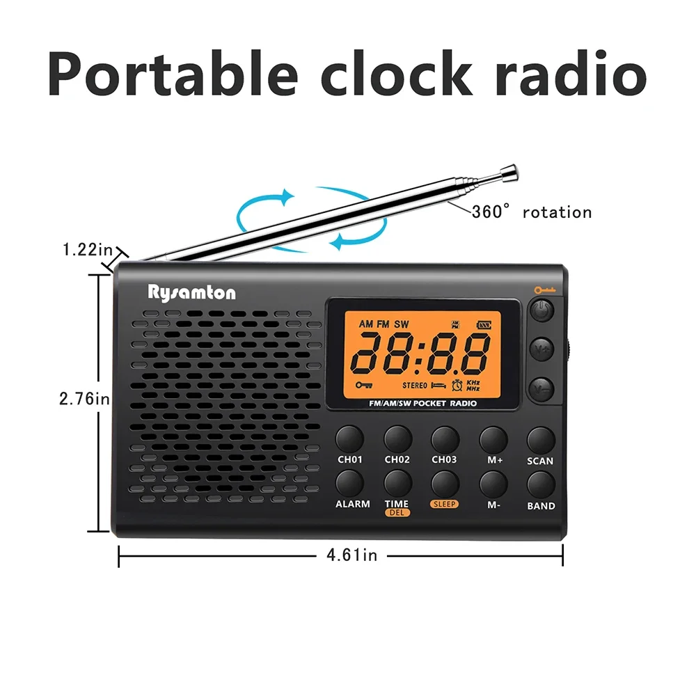 Portable-Battery-Radio-FM-Shortwave-Digital-Clock-Radio-With-Sleep ...