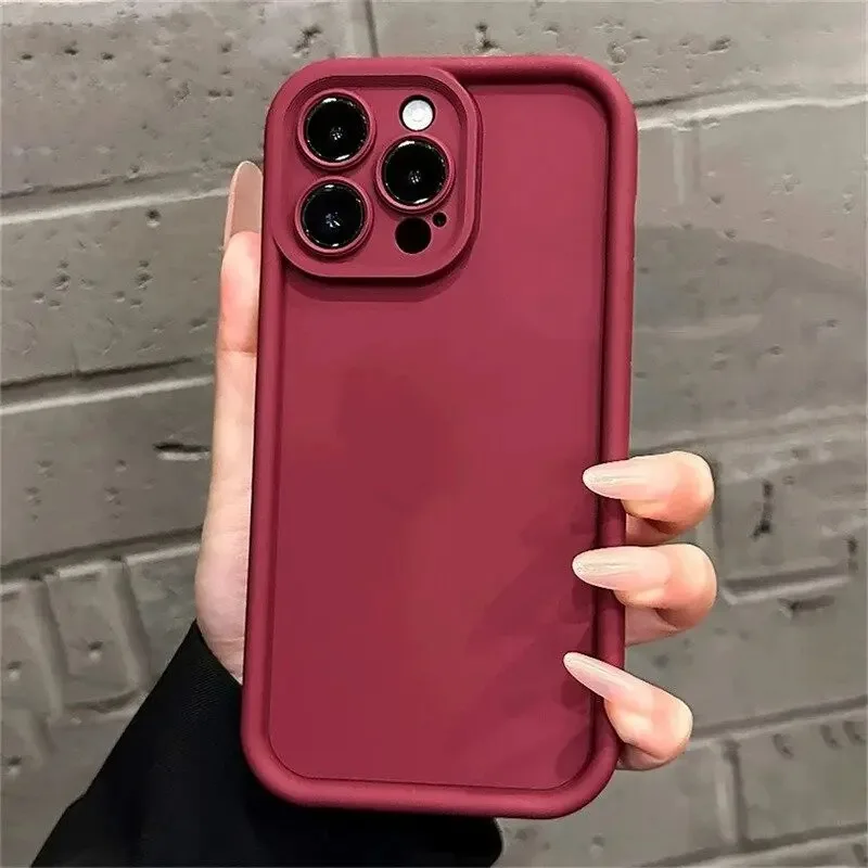 Custodia per telefono color caramella per Samsung Galaxy A13 A23 A33 A53 A73 A14 A24 A34 A54 A15 A25 A35 A55 5G Custodia morbida in silicone antiurto - immagine 2