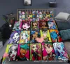 Monster High Bedding Set Single Twin Full Queen King Size Anime Bed Set Aldult Kid Bedroom Duvetcover Sets 3D Print 015 1