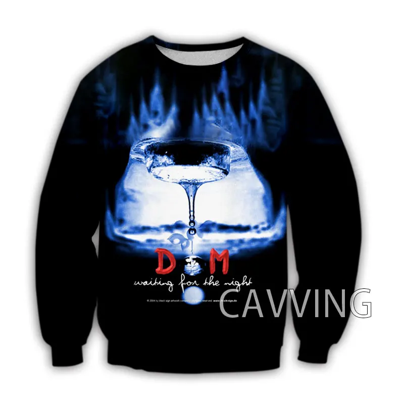 New Fashion Women/Men's 3D Print  Depeche-Mode Crewneck Sweatshirts Harajuku Styles Tops Long Sleeve Sweatshirts  H02 3