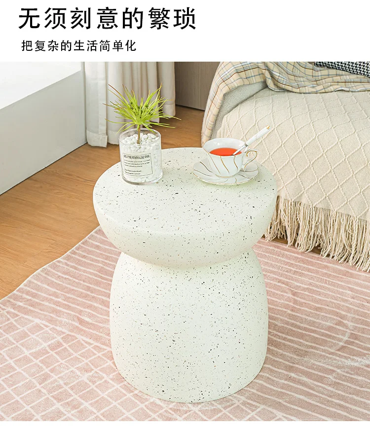 Cream Style Creative Homestay Side Several Silent Japanese Designer Sofa Coffee Table Bedside Table Ins Light Luxury Corner