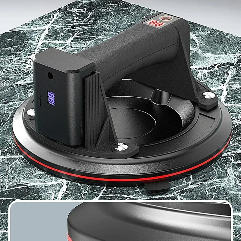 Electric Vacuum Suction Cup 8Inch 200kg Bearing Capacity with Air Pump