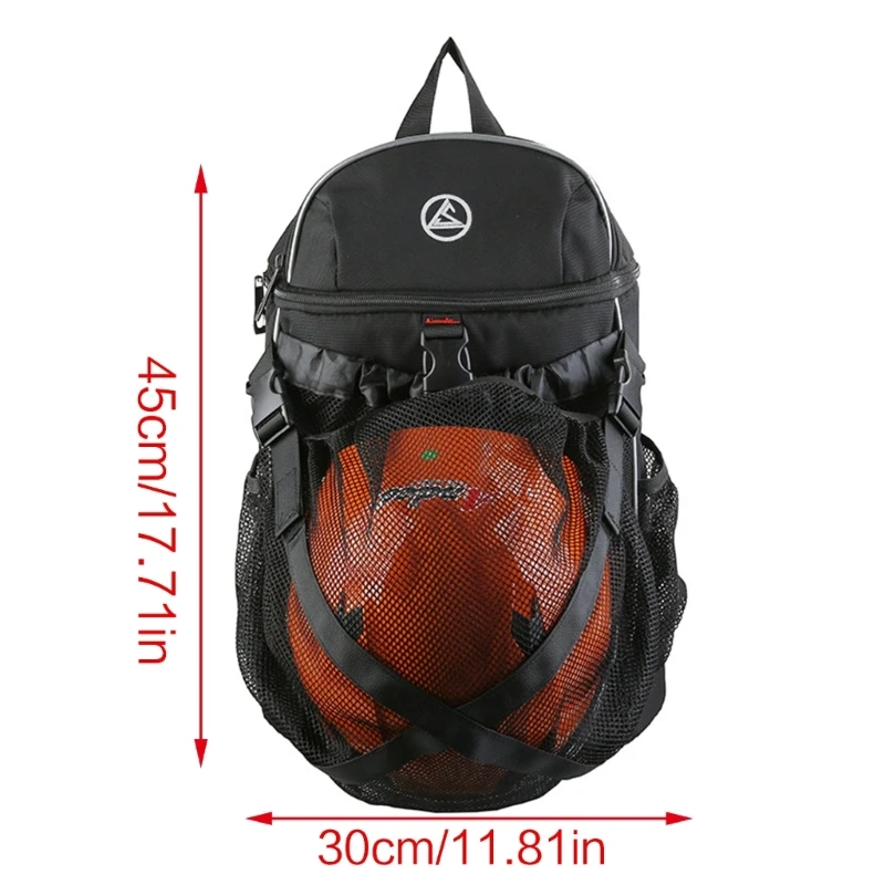 Basketball Backpack with Ball Compartment Football Soccer Bag Gym Bag Sport Backpack for Basketball Volleyballs Training