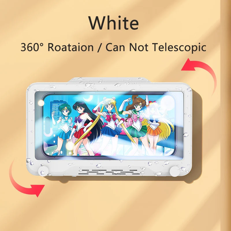 دوران جديد مقاوم للماء الحمام الهاتف جدار جبل حامل...