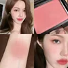 Girl's Blusher Palette Powder Natural Matte Peach Low Saturation Nude Korean Pink Red Blush Rouge Brightens Facial Cheek Contour 1