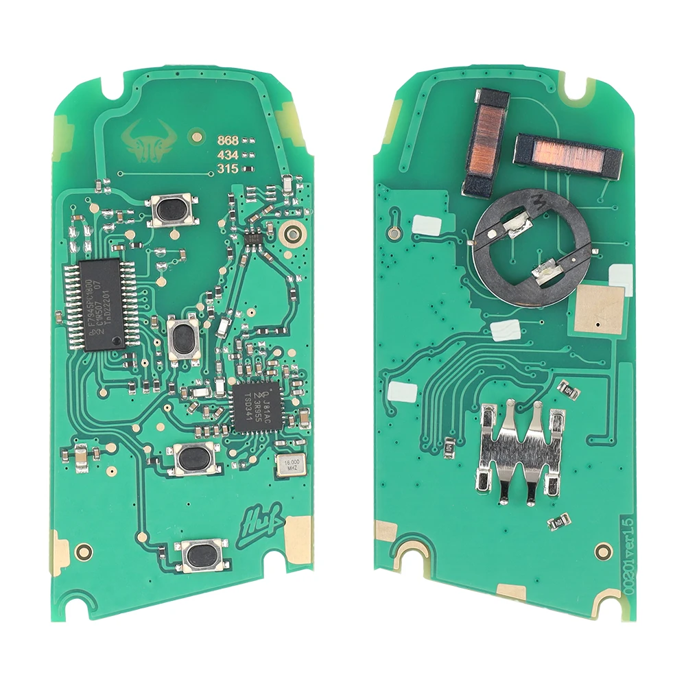 SilKY 3 Buttons Remote Key Fob For BMW 5 7 F Series FEM / BDC,CAS4,CAS4+ 2012- YGOHUF5662/YGOHUF5767 315/433/868Mhz New