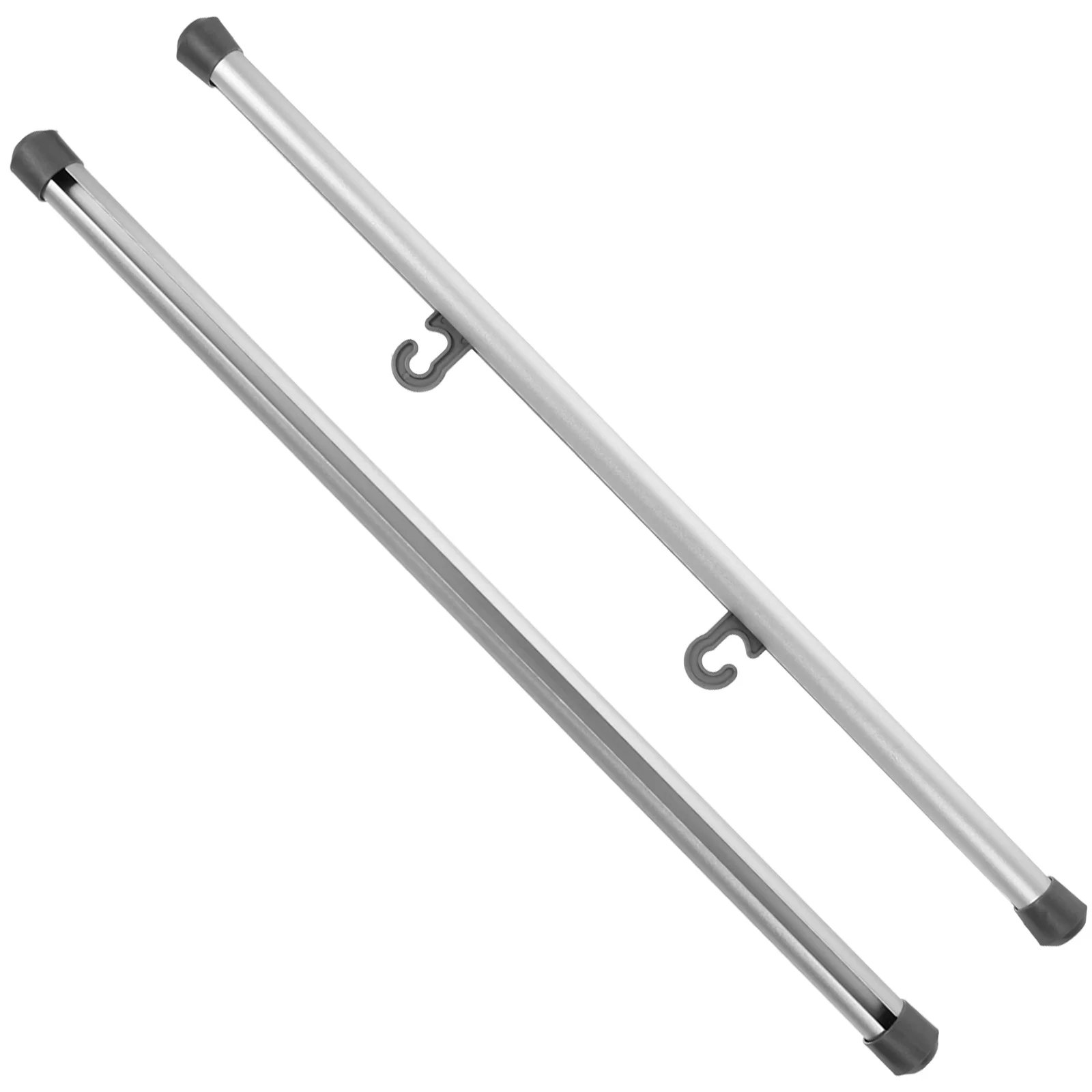 

2 Pcs Posters Hangers Rod Clip Painting Hanging Tool Holder Alloy Aluminum Printing Frame Clips Dowel Wall Scroll