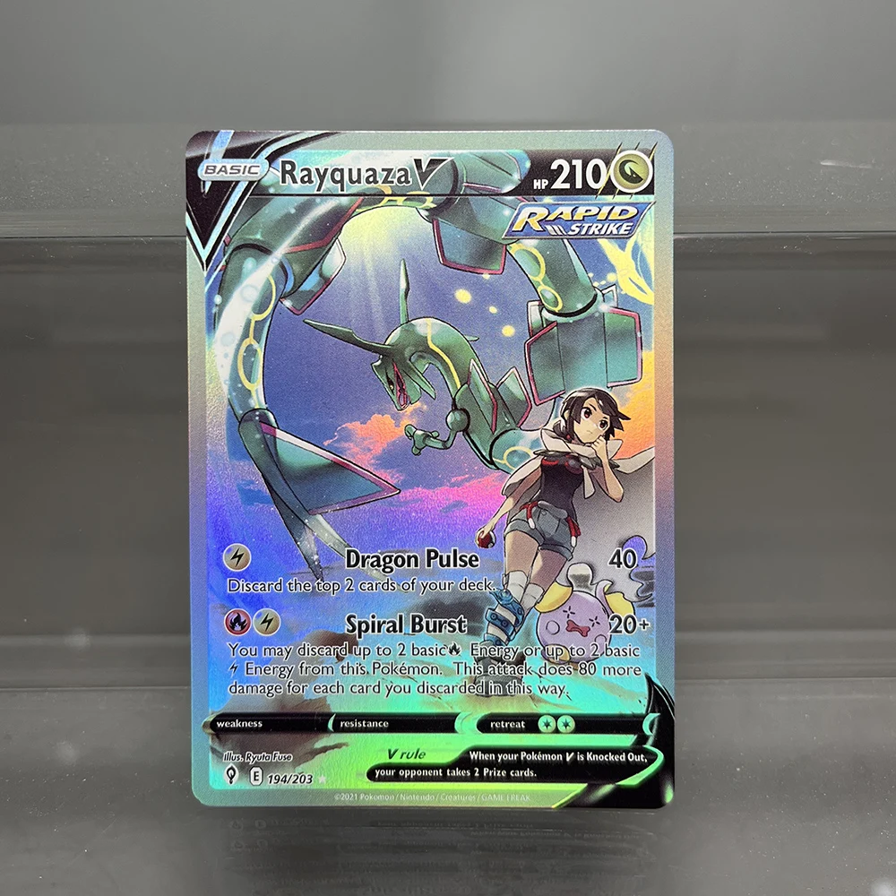 PKM Holografische Karten Umbreon Charizard Palkia Karten Sammlung PTCG Proxy Karten Brillante Sterne Spielzeug Geschenke – Detail 8