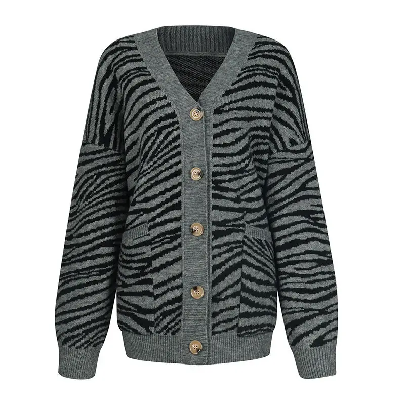 Spring Autumn Polyester Women's Sweater 