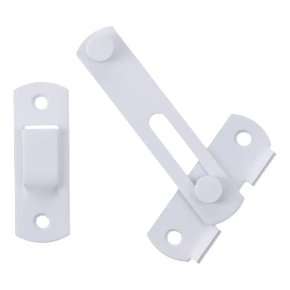 Large Door Latch Stainless Steel 4 Inch Locking Latch Hasp Bending Lock Barn Door door latch