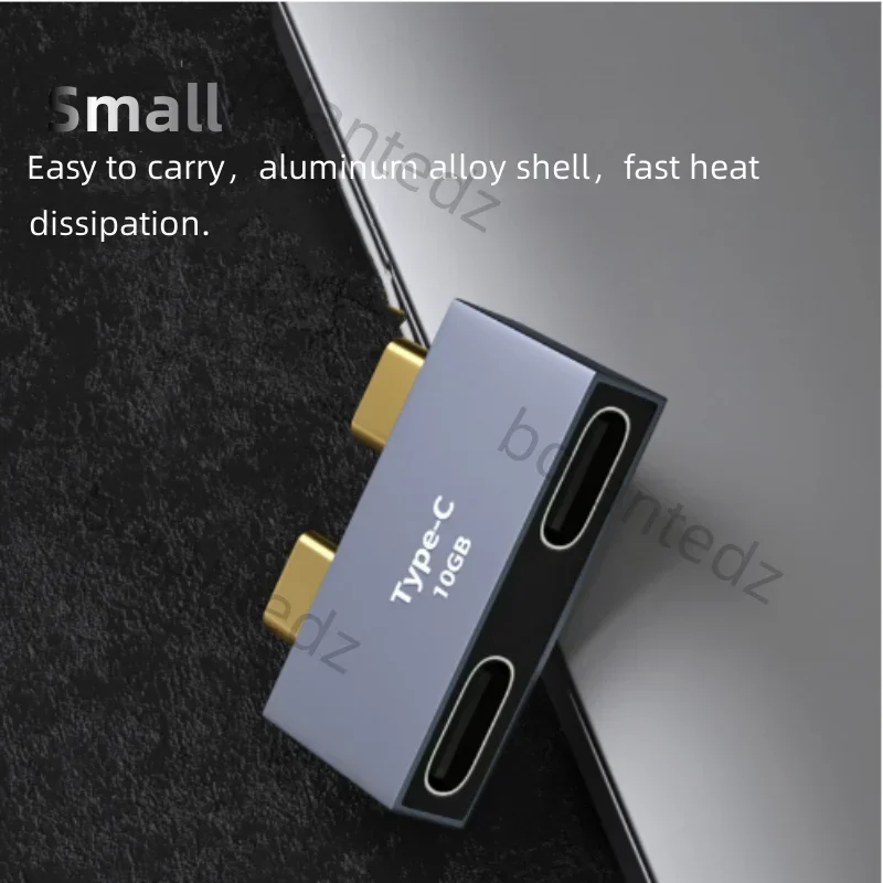 유형 C 어댑터 USB C Conventer 충전 전송 인터페이스 보호 커넥터 Macbook Pro Air용 Thunderbolt 3