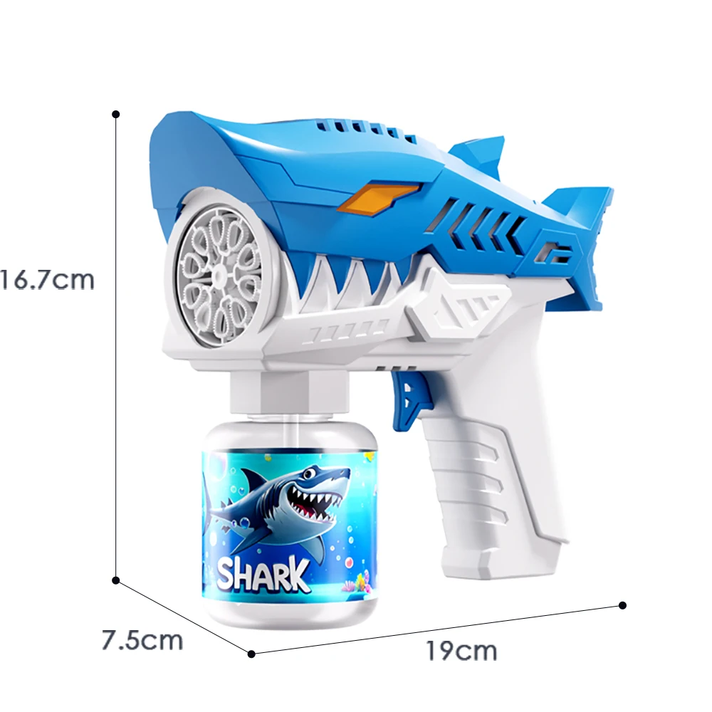 Shark Bubble Gun Toy 6