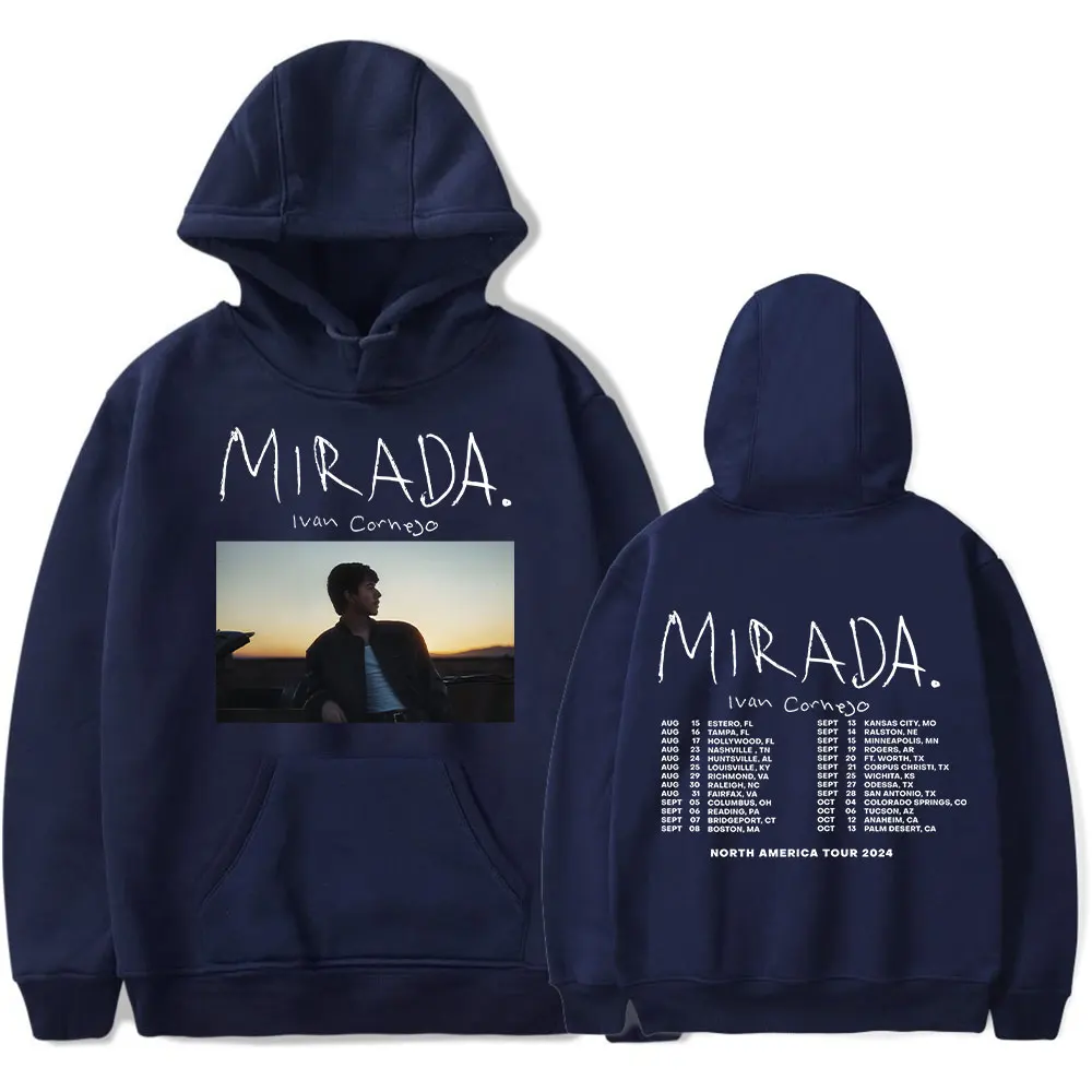 Asoiree Ivan Hoodie Men Women Sweatshirts Cornejo Mirada Tour 2024 Merch Long Sleeve Hooded Pullover
