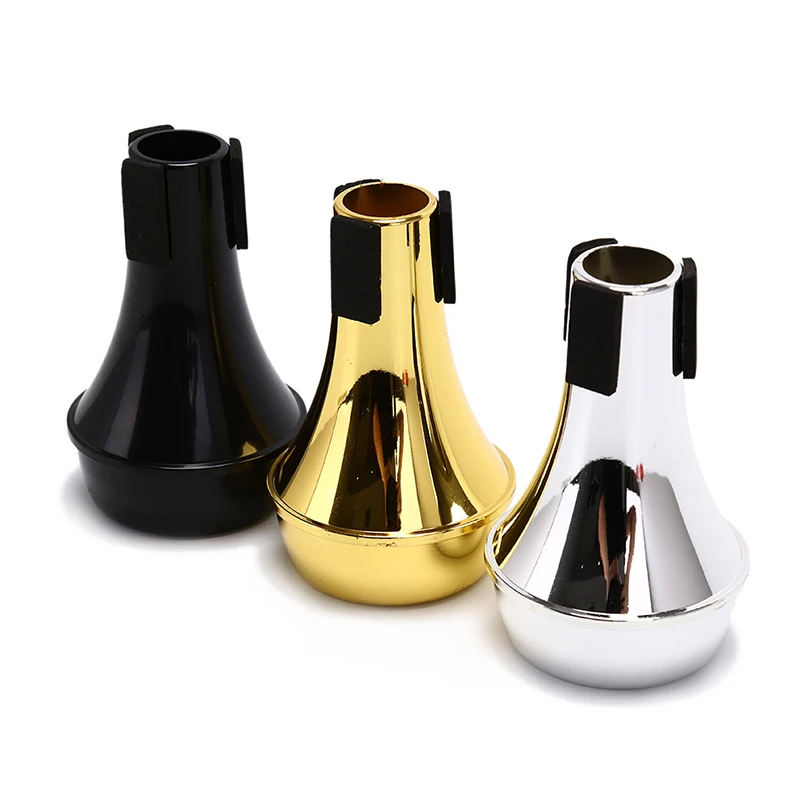 1PC Plastic Light Weight Practice Trumpet Straight Mute Silencer for Instrument wind instrument trainer