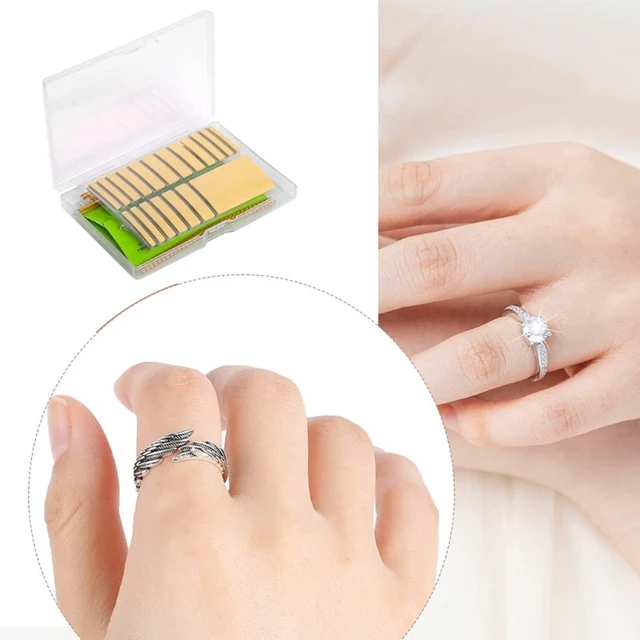 47Pcs Invisible Ring Size Adjusters Wedding Ring Guard Jewelry Loosing  Rings Tightener Connector Spacer for Wide Ring Fixing - AliExpress