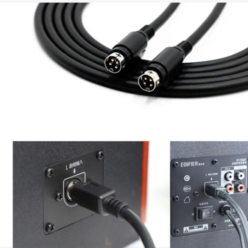 3M 3Meter 4 Pin Speaker Cable for Edifier MAC6 R1700BT